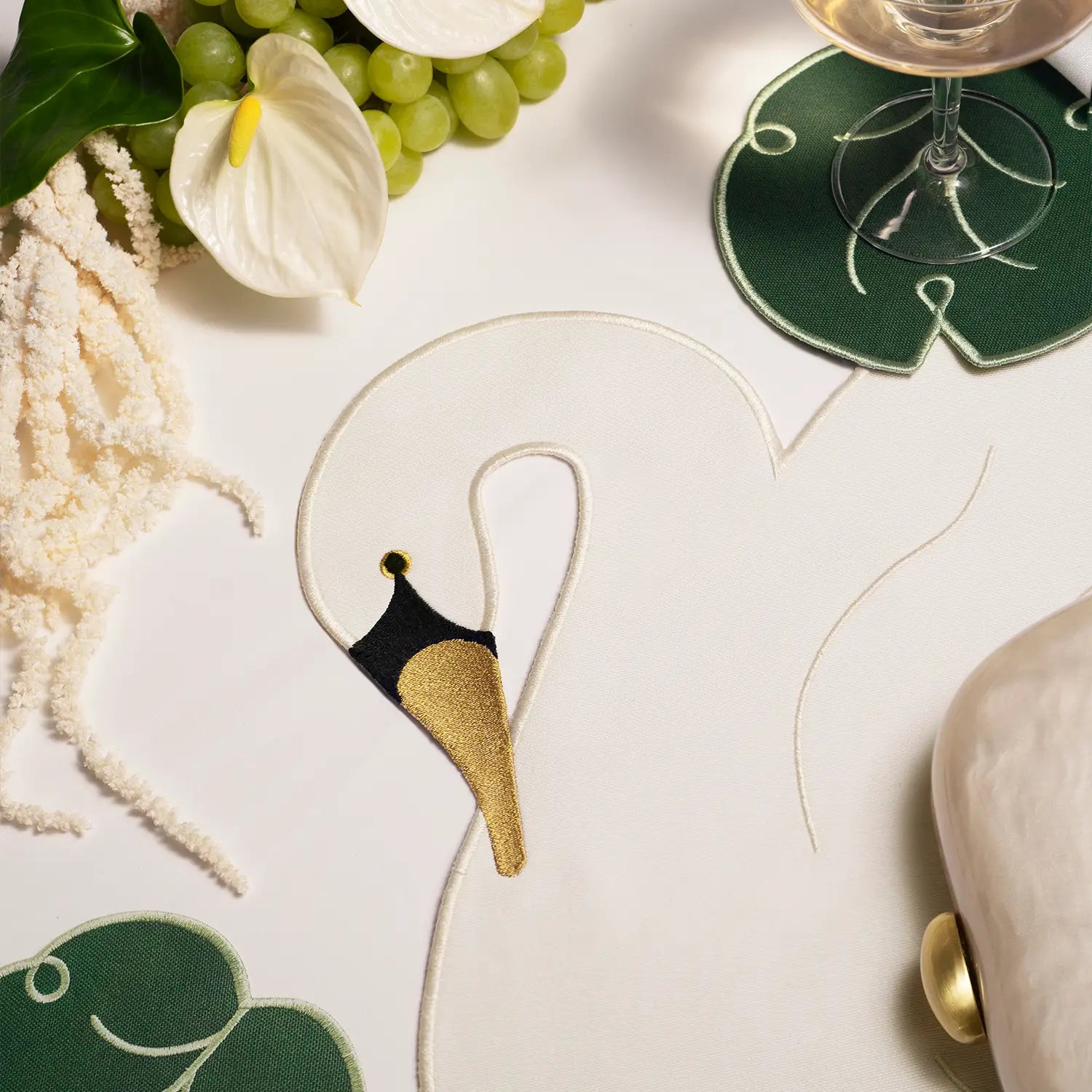Octaevo Placemat - Swan (Set of 2)