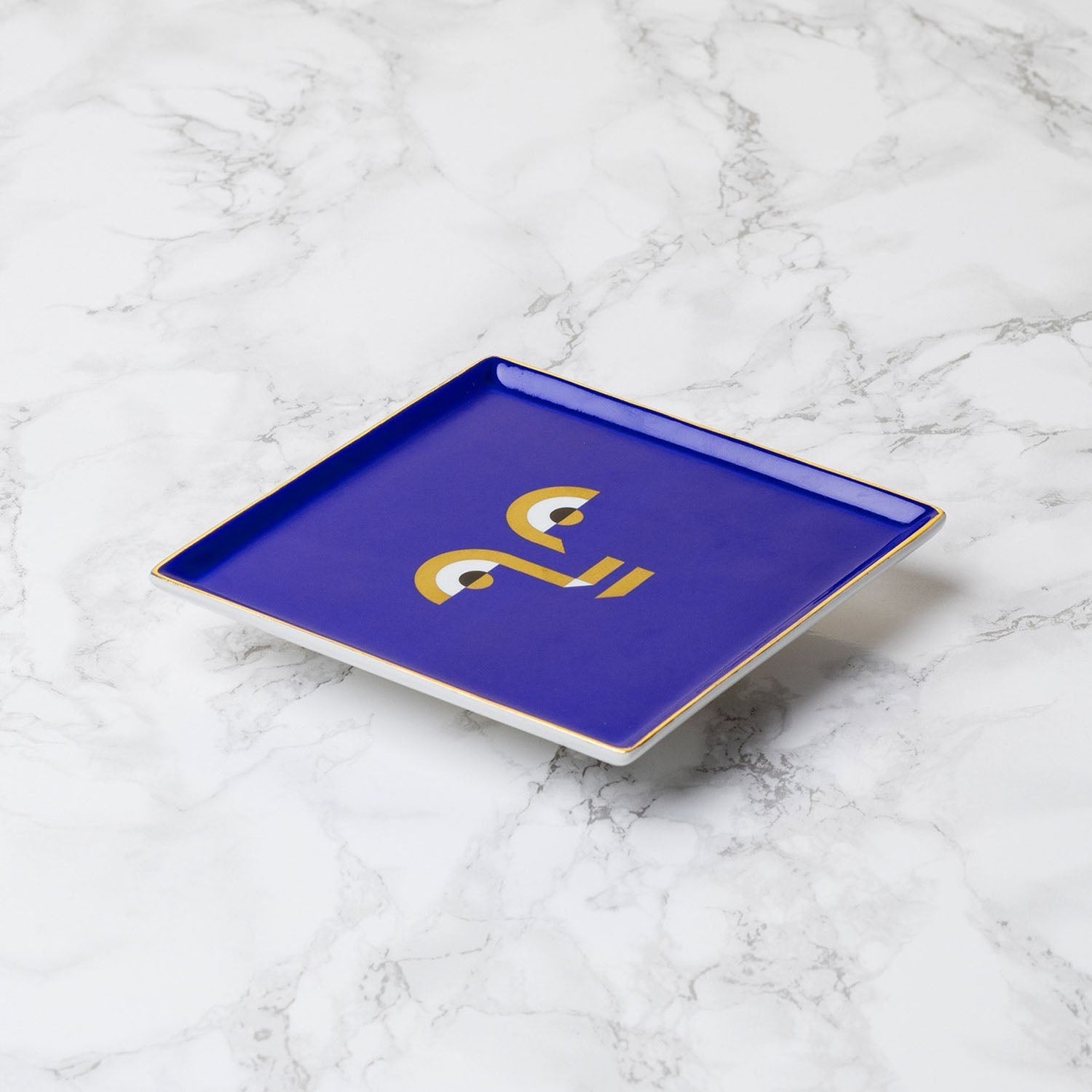 Ceramic Tray Apollo in blue by OCTAEVO