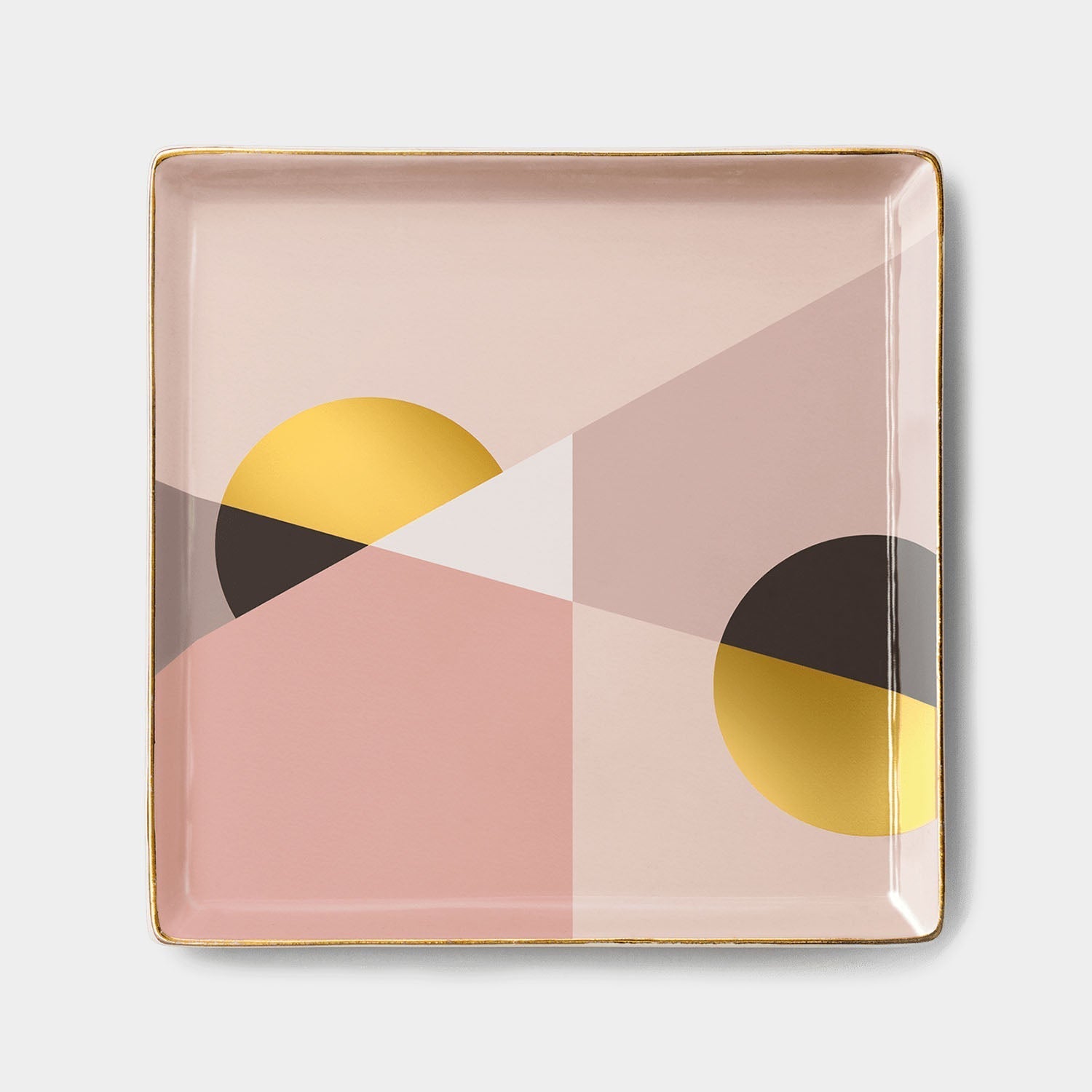 Ceramic tray Siena in pink by OCTAEVO