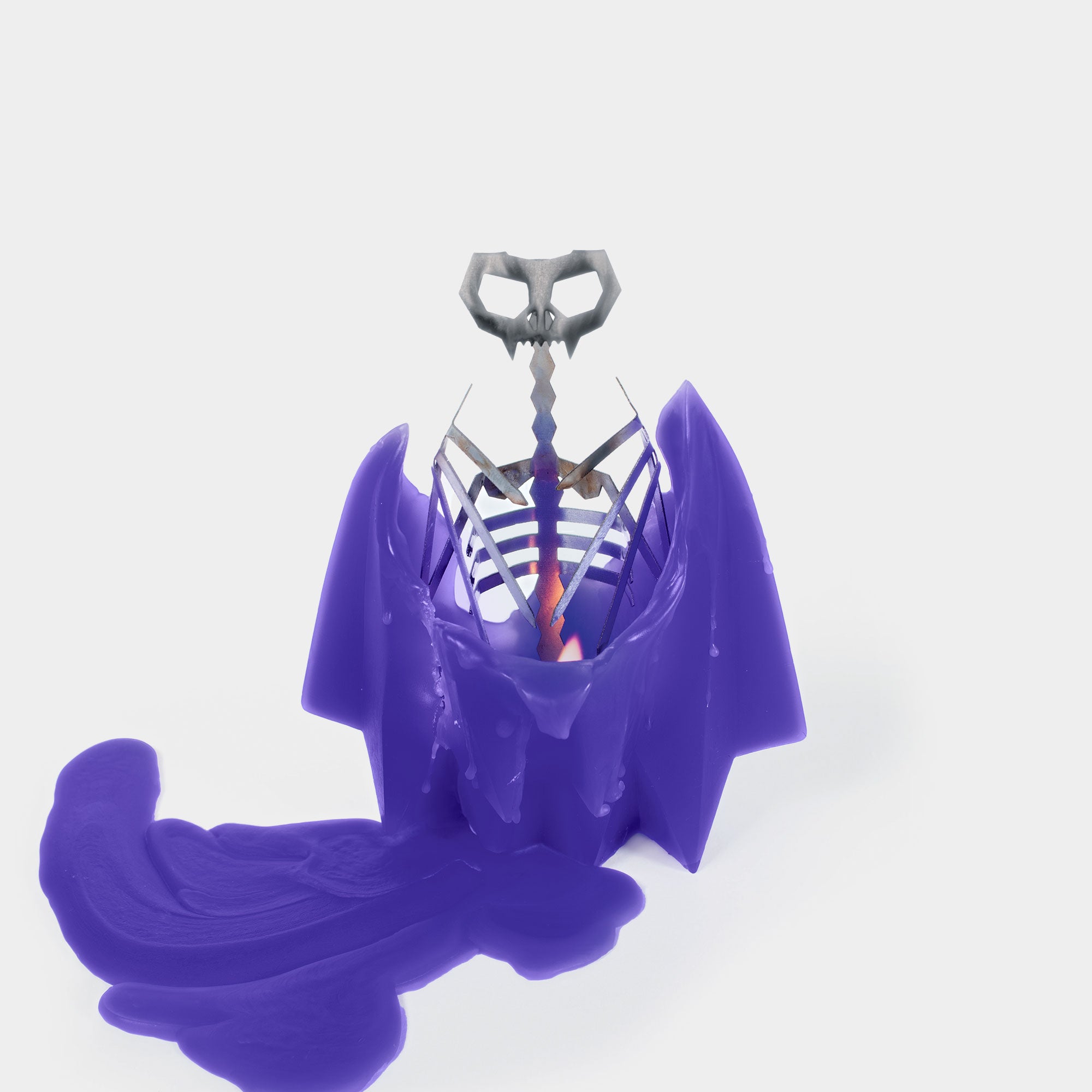 PyroPet Blaka Bat Candle - Purple