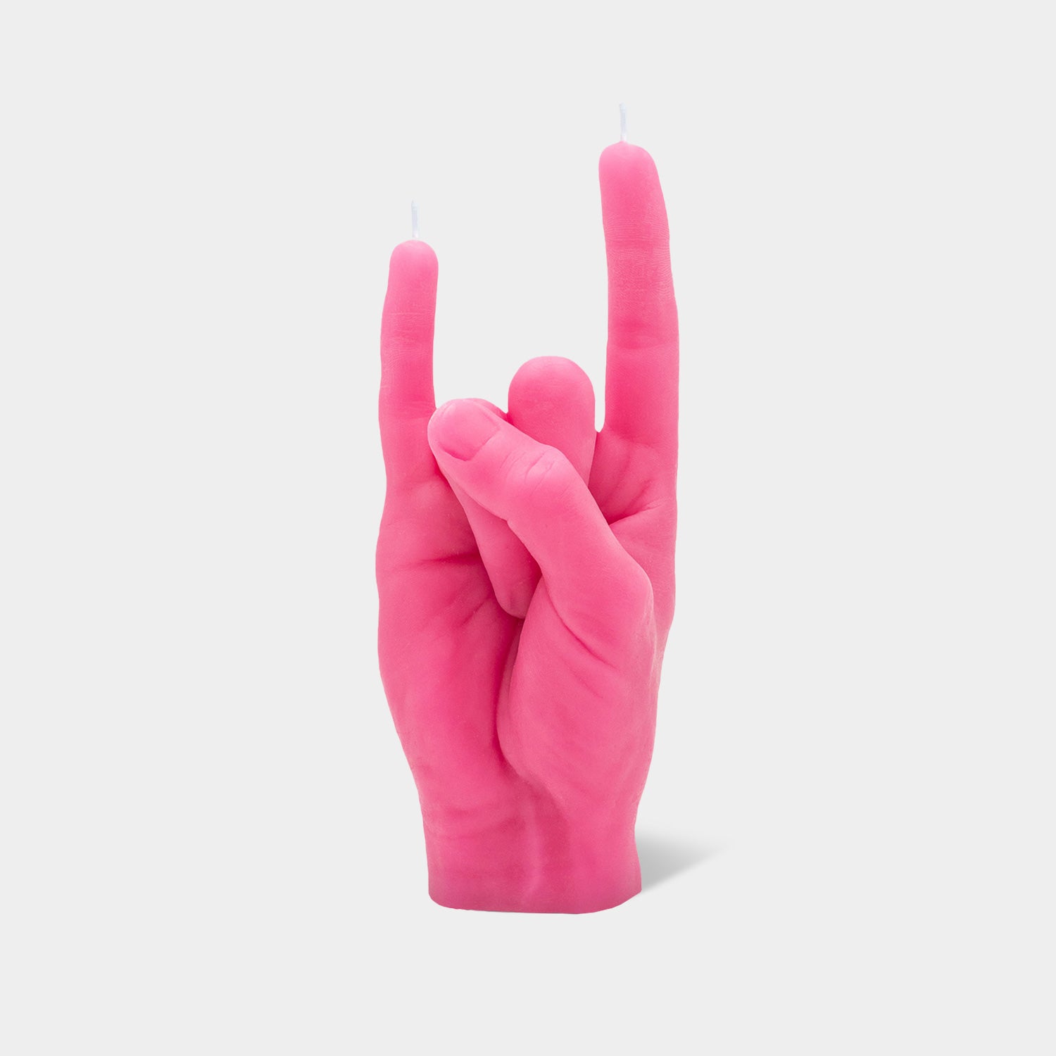CandleHand Hand Gesture Candle - Middle Finger White by 54 Celsius