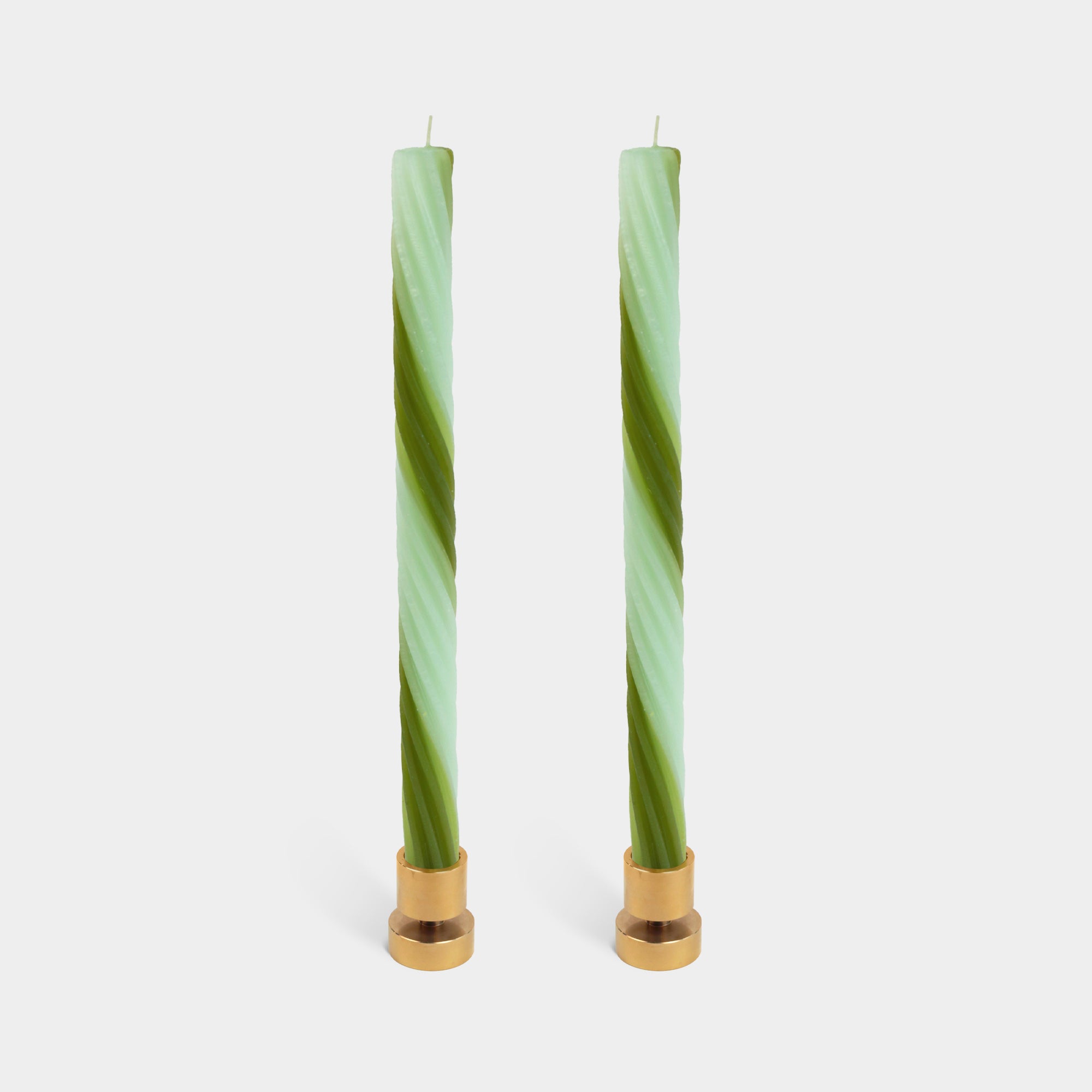 Rope Candles - Green (2 pack)