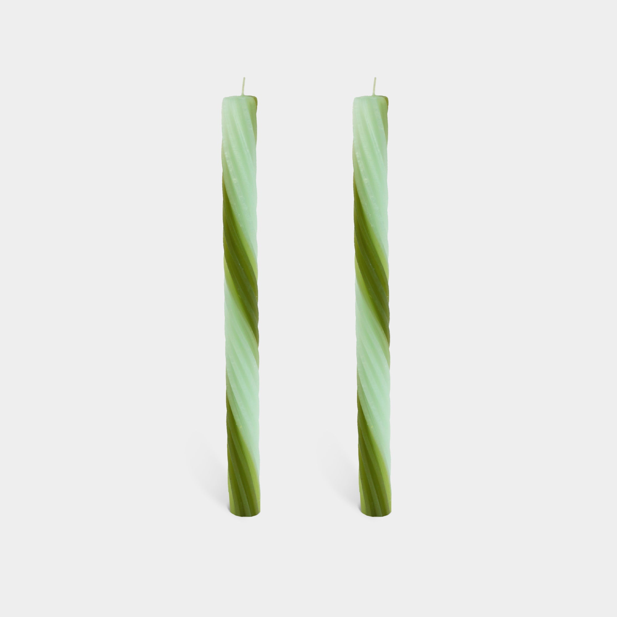 Rope Candles - Green (2 pack)