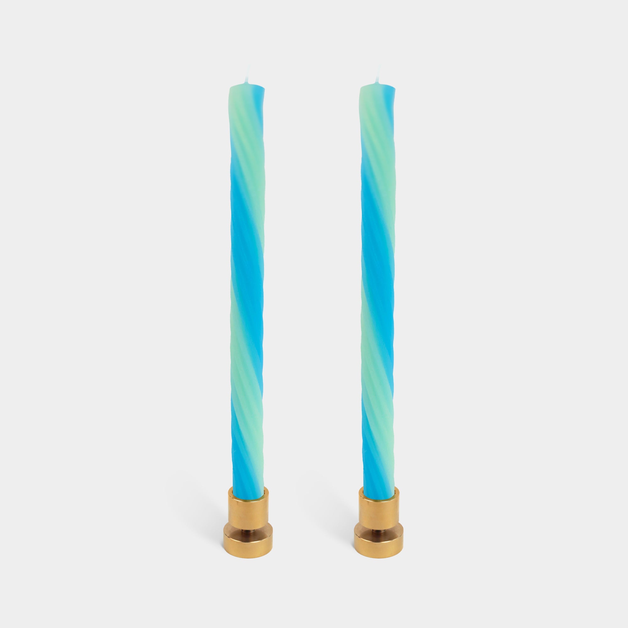 Rope Candles - Mint (2 pack)