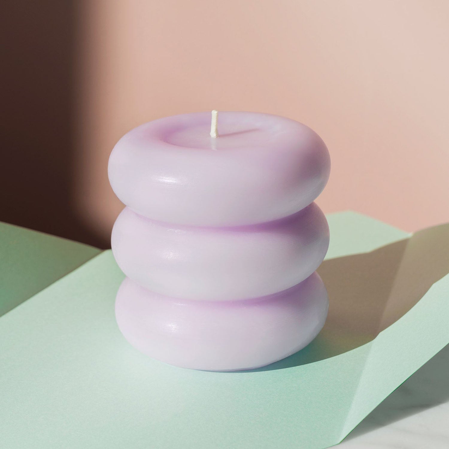 OCTAEVO Templo Candle - Pale Lilac