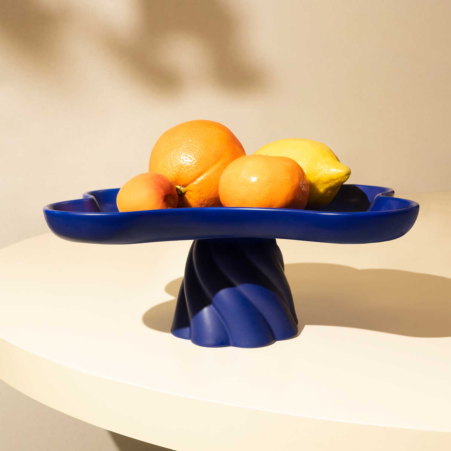 Octaevo Templo High Tray - Dark Blue