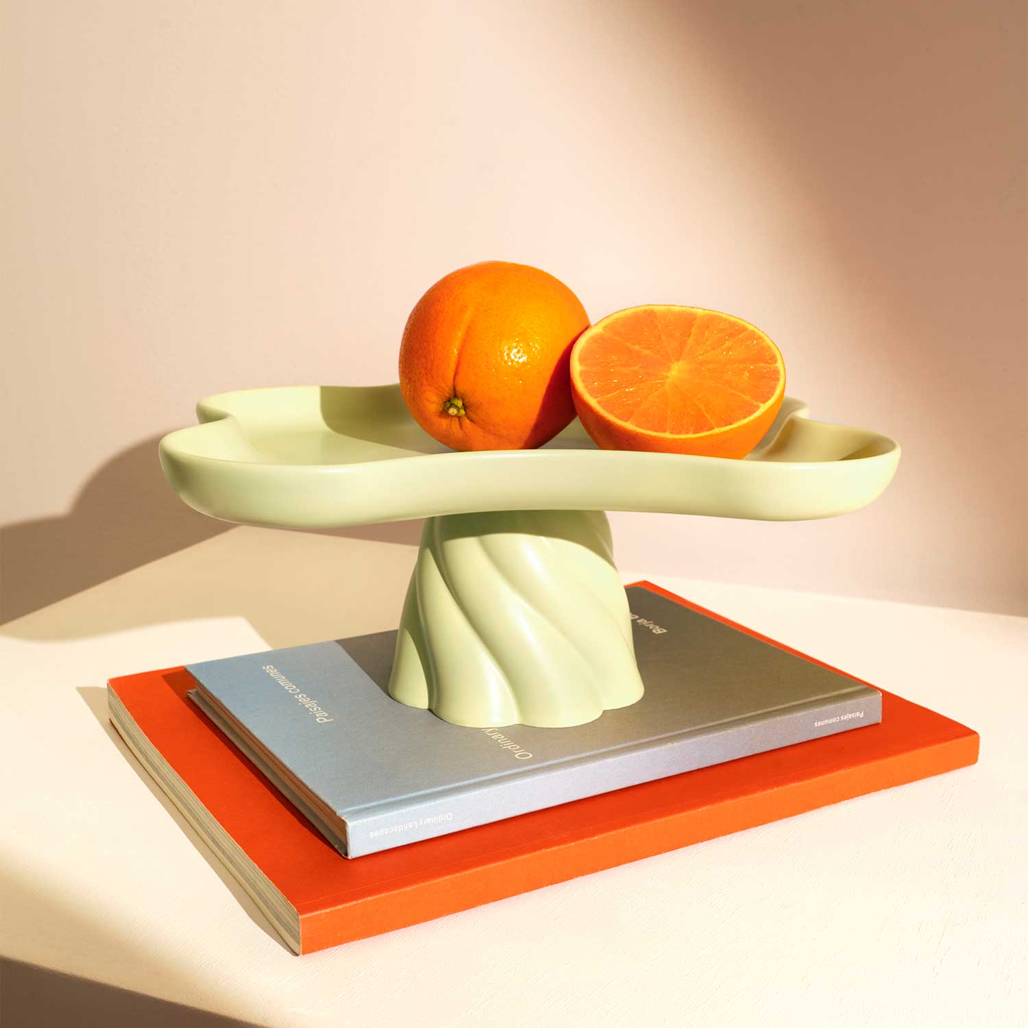 Octaevo Templo High Tray - Mint