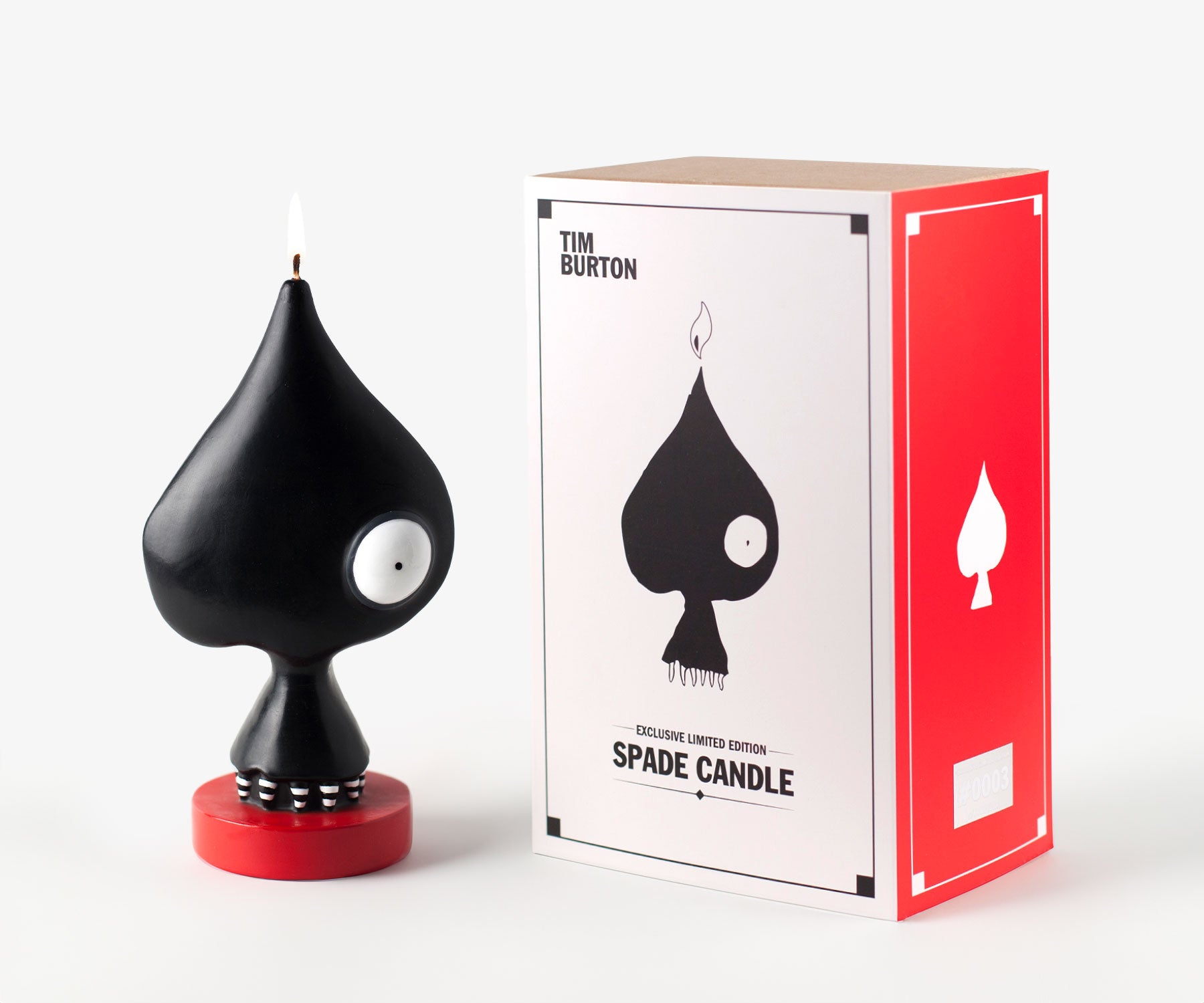 Tim Burton on sale limited edition spade candle