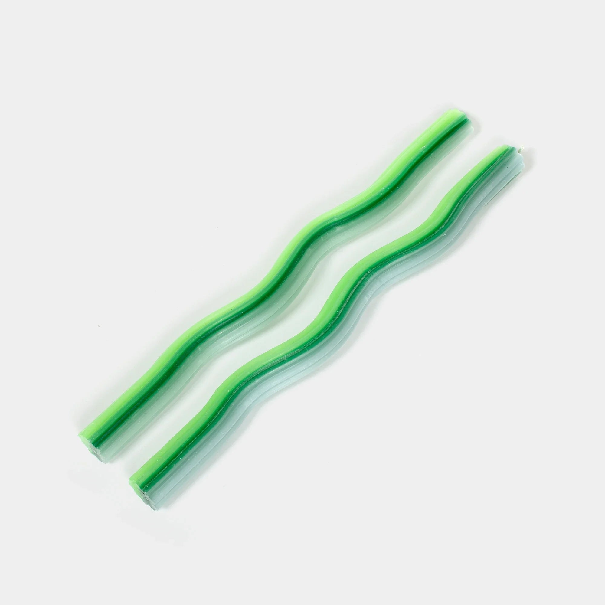 Wiggle Candles - Triple Green (2 pack)