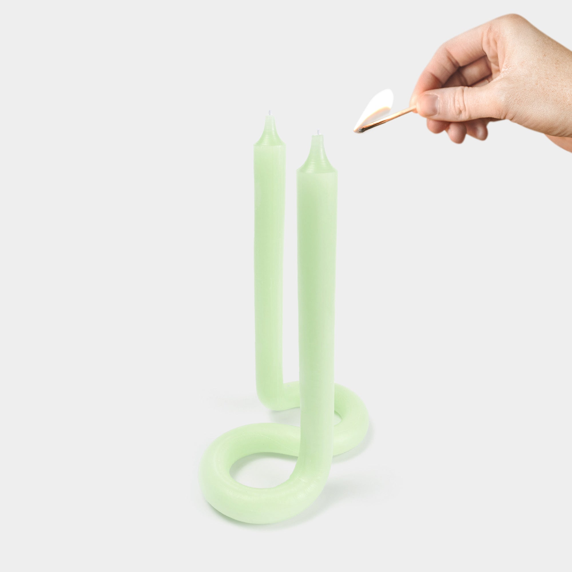 Twist Candle - Mint