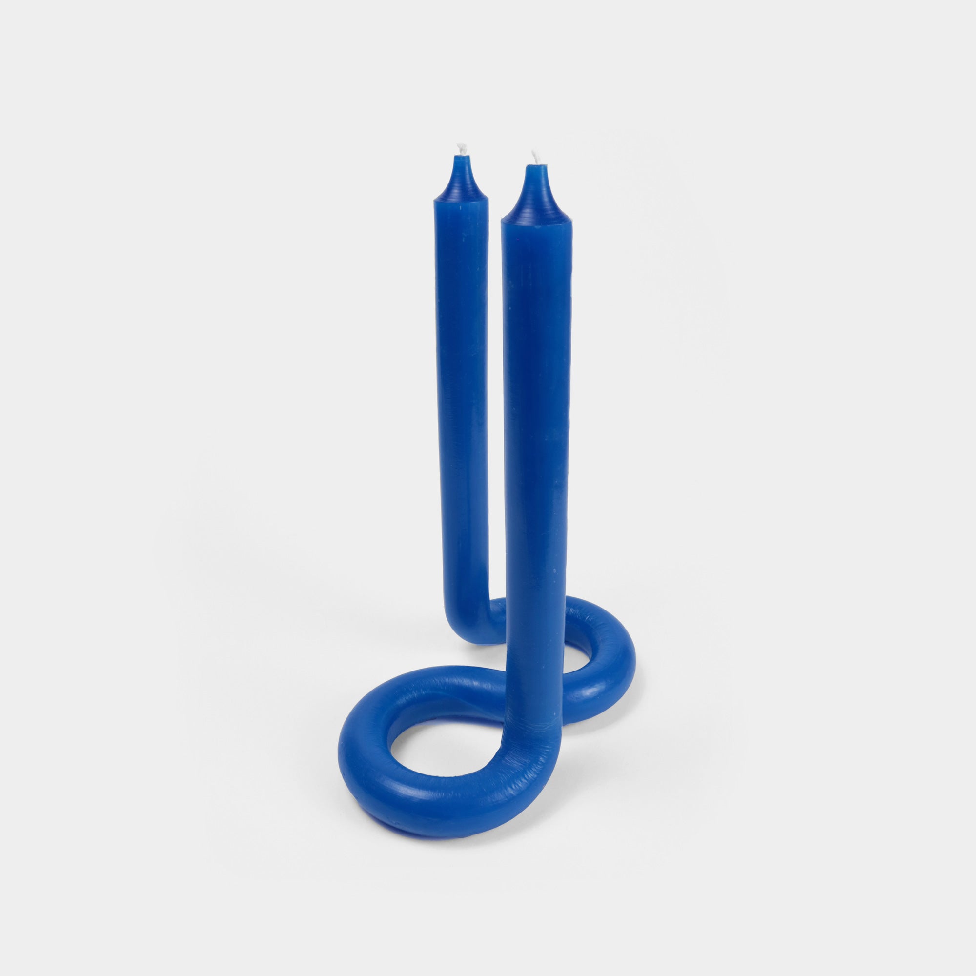 Twist Candle - Royal Blue