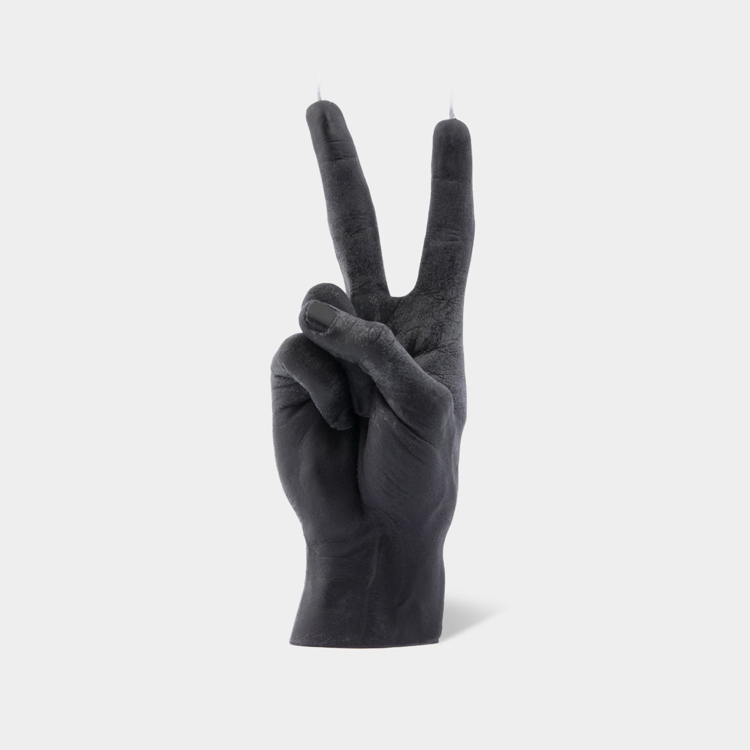 CandleHand "Peace" Candle - Black