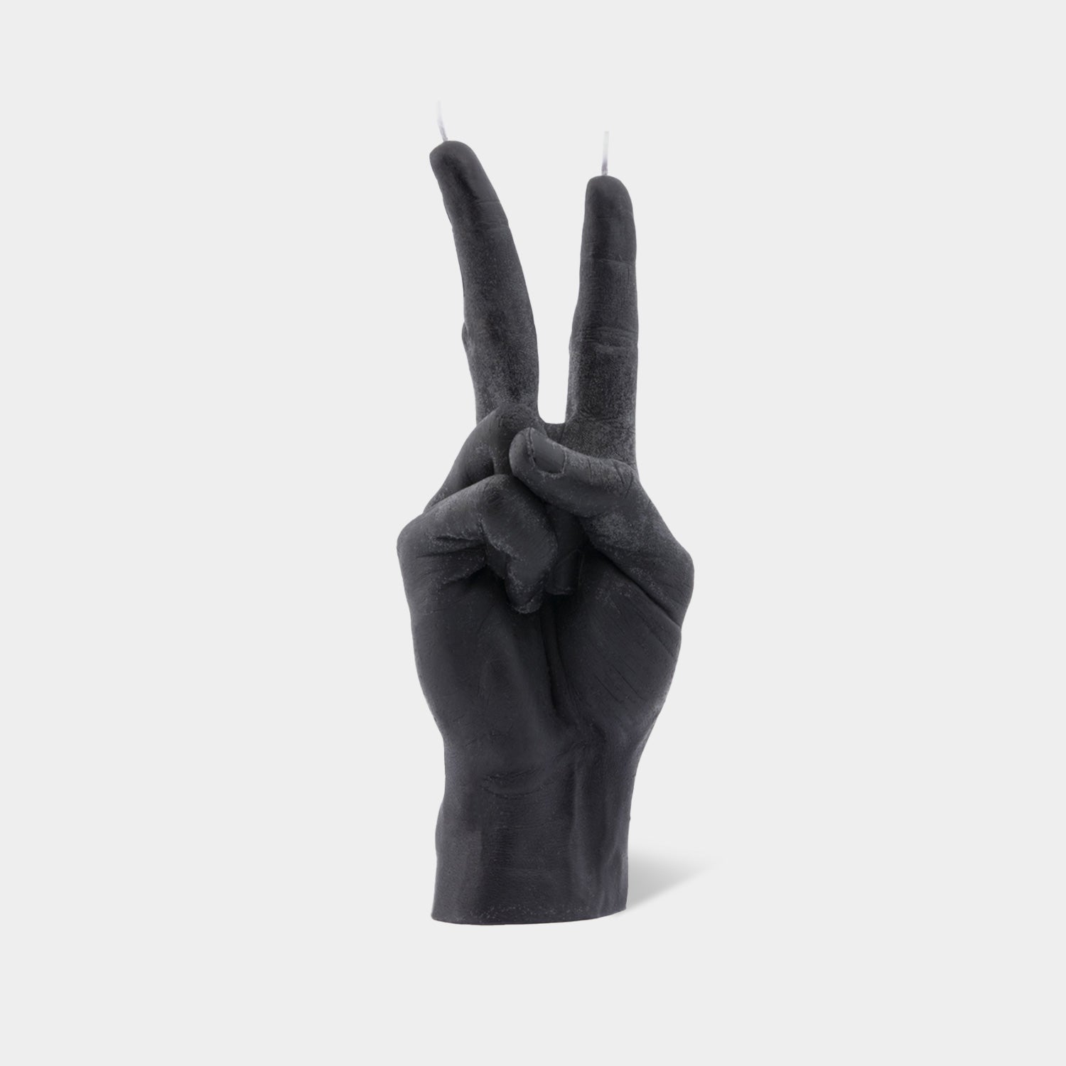 CandleHand "Peace" Candle - Black