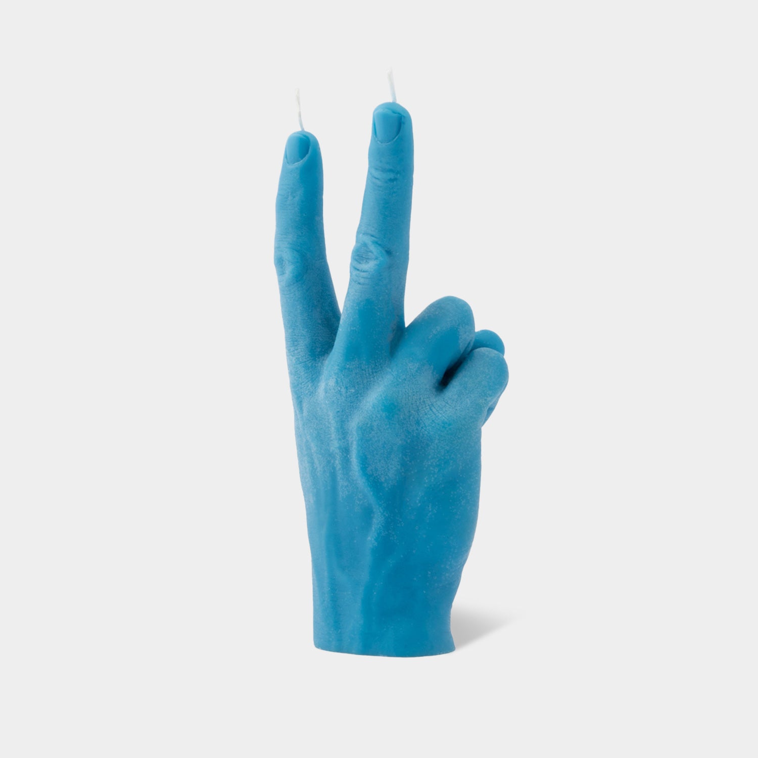 CandleHand "Peace" Candle - Blue
