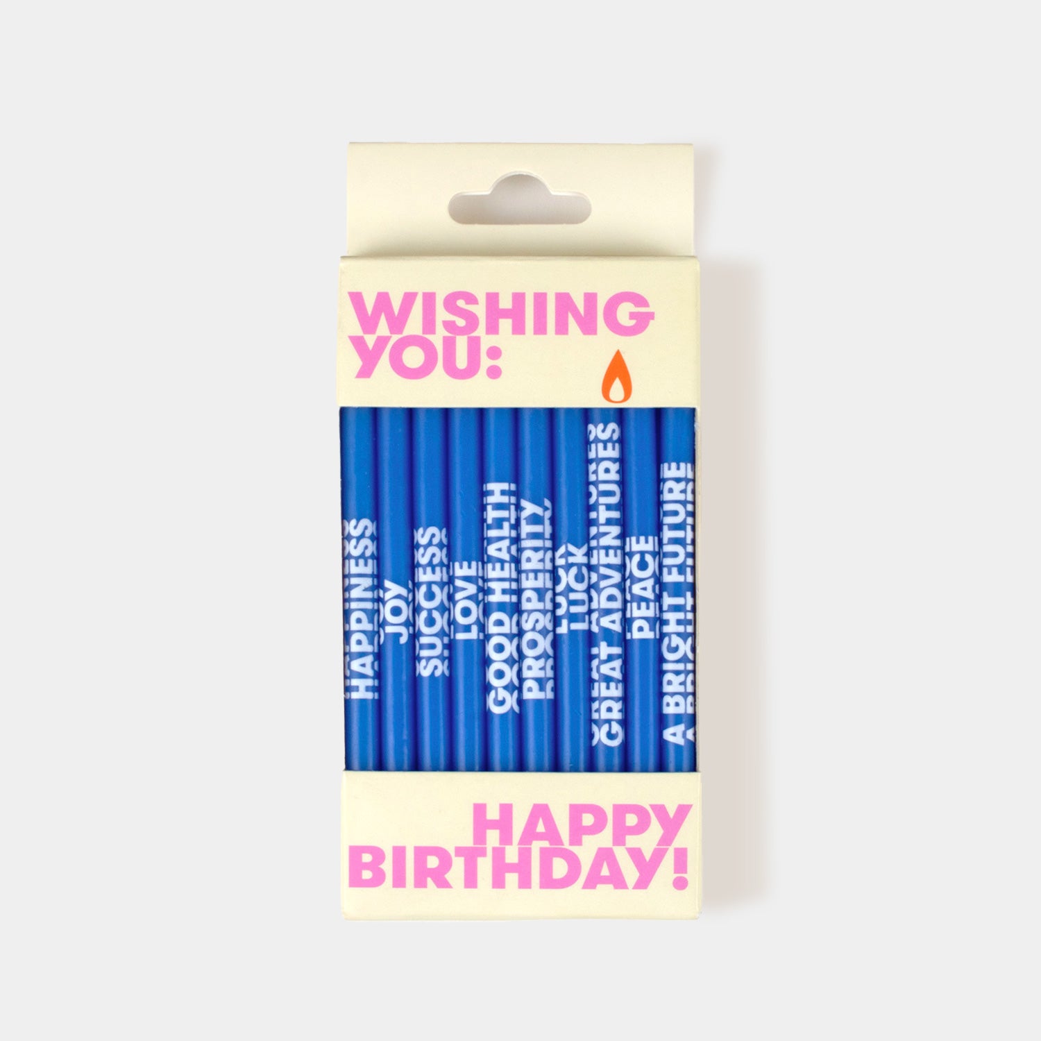 Wishing You: Birthday Candles - Royal Blue