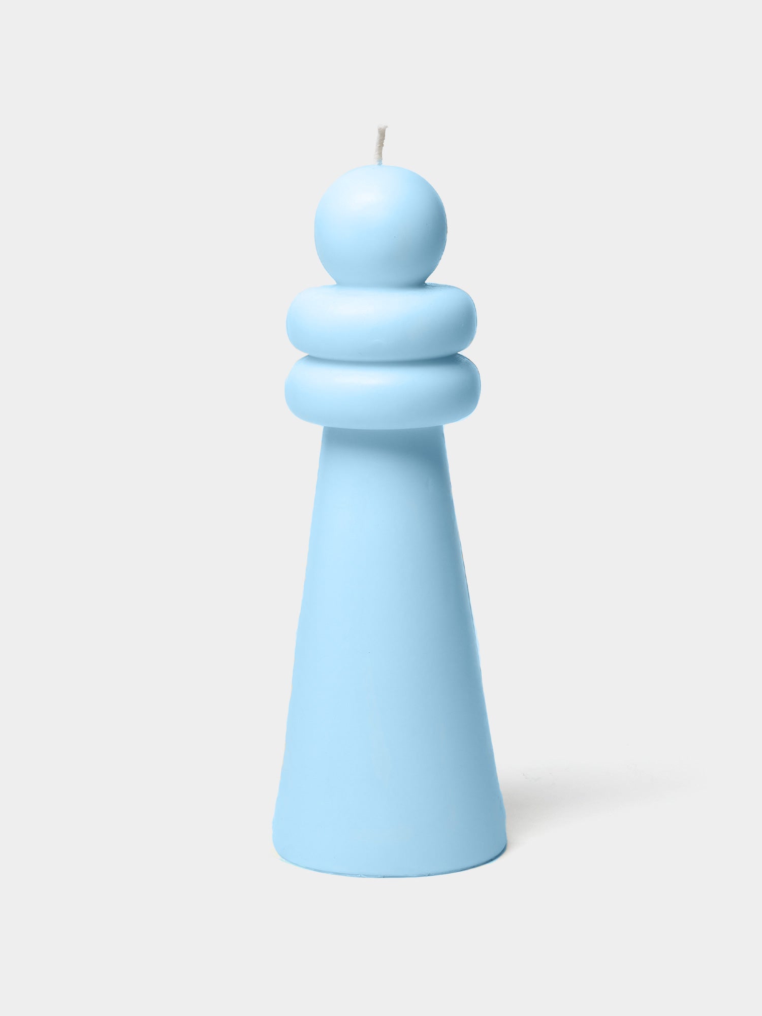 Spindle Candle Con - Blue