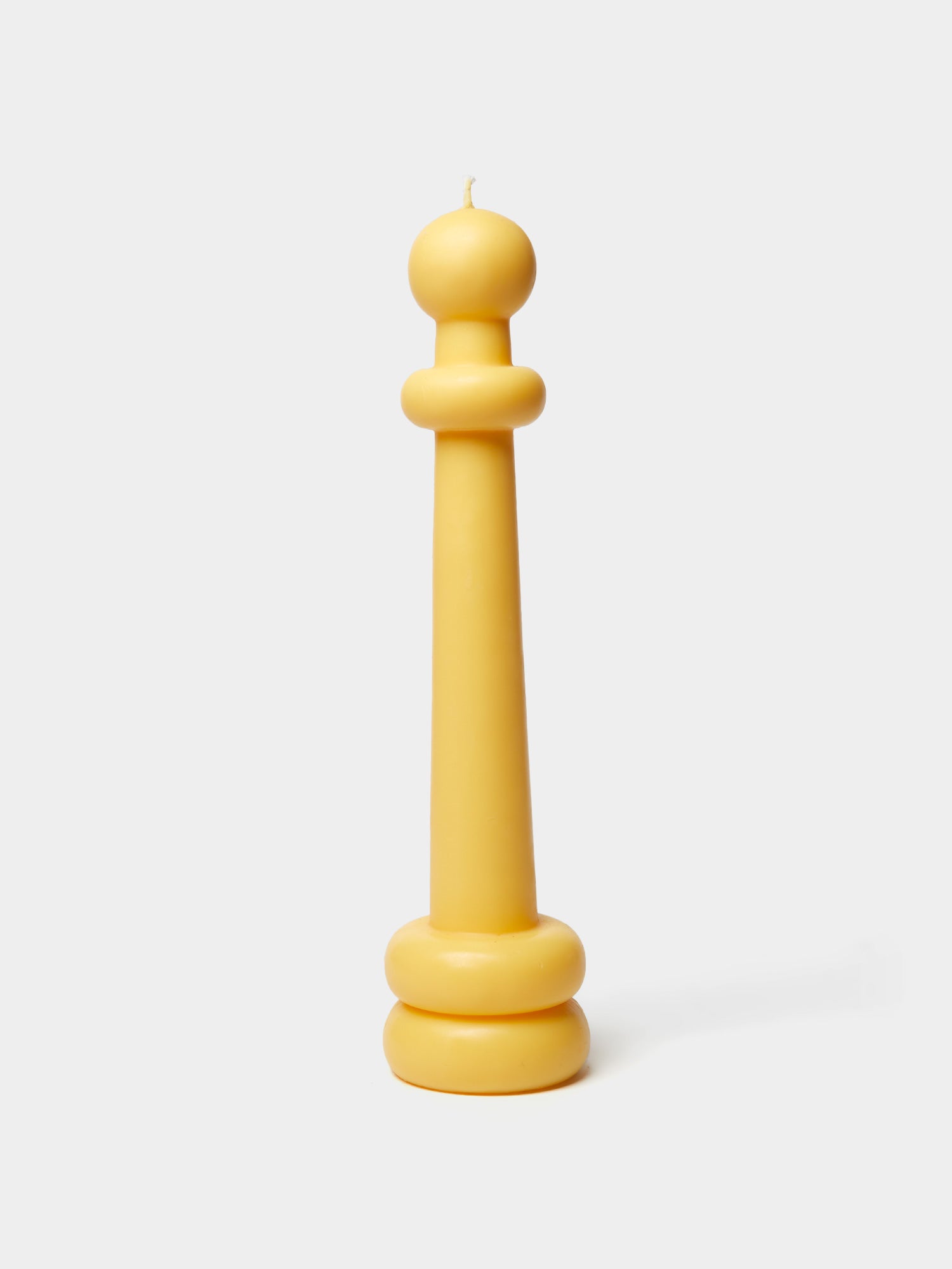 Spindle Candle Elle - Yellow