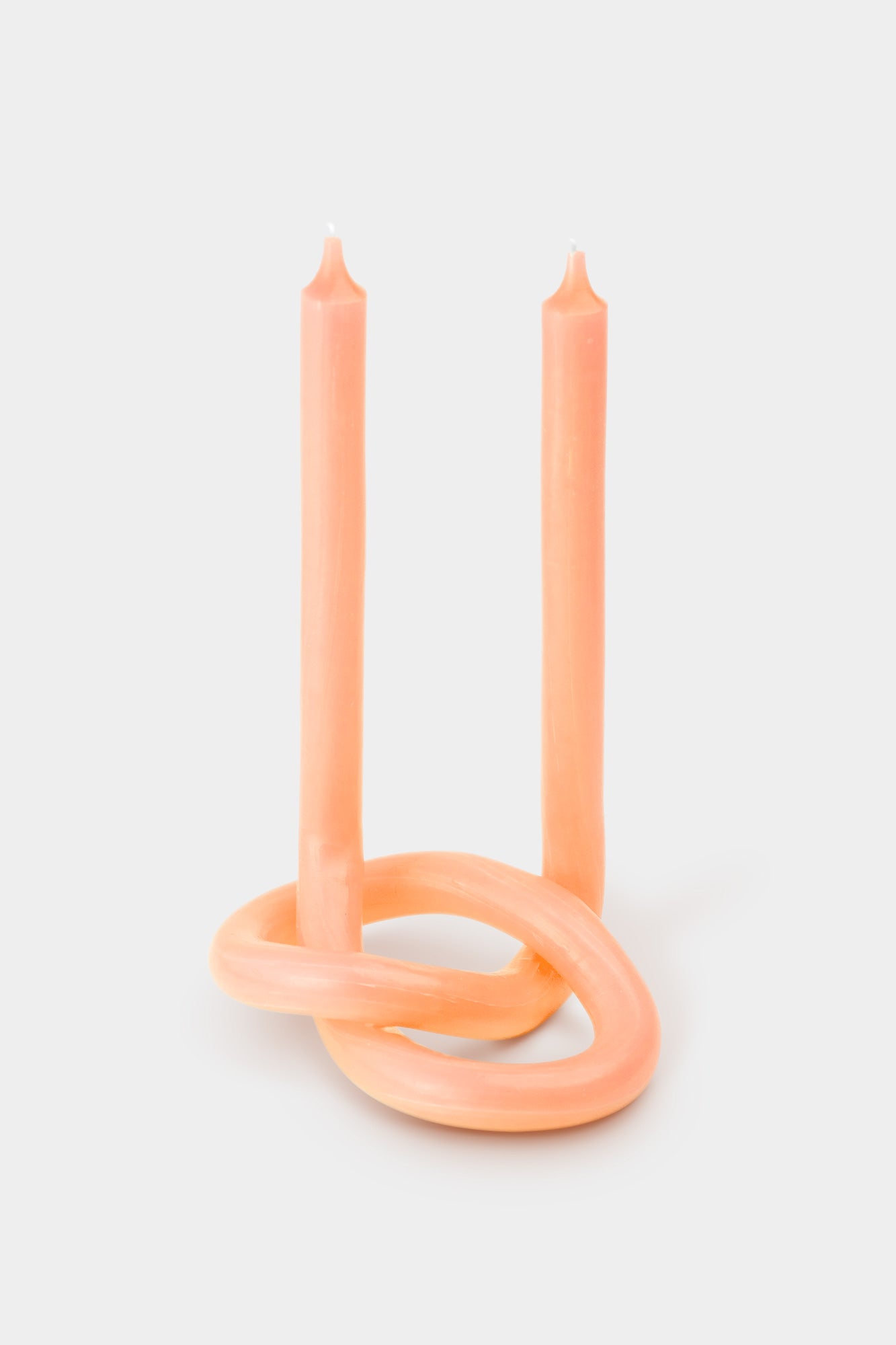 Knot Candle - Orange